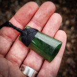 Natural Jade Toki Pendant Necklace (N1105)