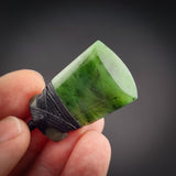 Natural Jade Toki Pendant Necklace (N2120)