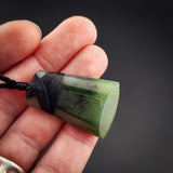 Natural Jade Toki Pendant Necklace (N2180)