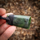 Natural Jade Toki Pendant Necklace (N1112