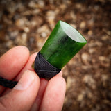 Natural Jade Toki Pendant Necklace (N1105)