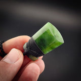 Natural Jade Toki Pendant Necklace (N2173)