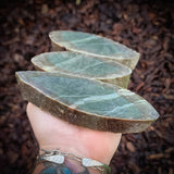 1kg Raw Nephrite Jade Carving Slices (R14B653)
