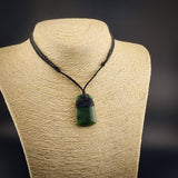Natural Jade Toki Pendant Necklace (N2252)