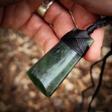 Natural Jade Toki Pendant Necklace (N1112