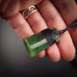 Natural Jade Toki Pendant Necklace (N2173)