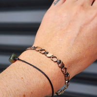 Copper Magnetic Heart Chain Bracelet
