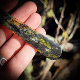 NZ Greenstone Pounamu Toki Pendant Necklace (N706)