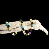 Amber Teething Necklace - Butter & Cherry Amber, Amethyst, Rose Quartz, Amazonite