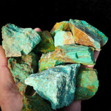 1kg Natural Genuine Arizona Turquoise Carving Rocks (S14B8)