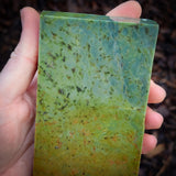 630g Raw Nephrite Jade Carving Slice (R14B649)