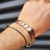 15mm Wide Copper Magnetic Chain Bracelet (50A19B2)