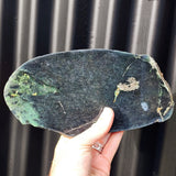 1170g Raw New Zealand Greenstone / Pounamu Carving Slices (R14B247)