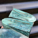 1kg Raw New Zealand Greenstone / Pounamu Carving Slices (R14B445)