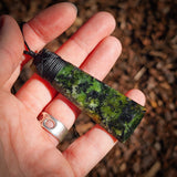 NZ Greenstone Pounamu Toki Pendant Necklace (N1011)