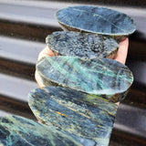 1kg Raw New Zealand Greenstone / Pounamu Carving Slices (R14B513)
