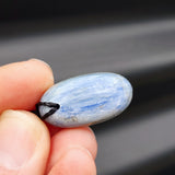 Natural Kyanite Oval Pendant Necklace (1BBB239)