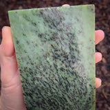 1034g Raw Nephrite Jade Carving Slice (R14B651)