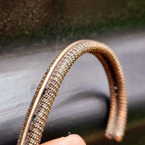 Handmade Rustic Copper Cuff Bracelet