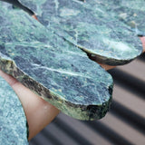 1kg Raw New Zealand Greenstone / Pounamu Carving Slices (R14B210)