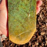 775g Raw Nephrite Jade Carving Slice (R14B726)