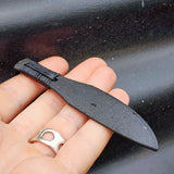 NZ Onewa Lava Stone Toki Pendant Necklace (N470)