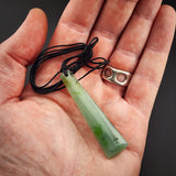 Natural Jade Toki Pendant Necklace (N2131)