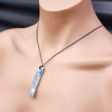 Natural Raw Kyanite Pendant Necklace (1BBB173)