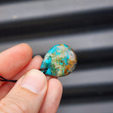 Natural Chrysocolla Pendant Necklace (1BBB288)