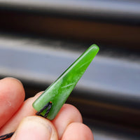 New Zealand Greenstone Pounamu Pendant Necklace (AJJC2303)