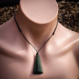 Natural Jade Toki Pendant Necklace (N1118)