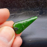 Natural Greenstone Pendant Necklace (AJJC2471)