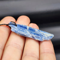 Natural Raw Kyanite Pendant Necklace (1BBB171)