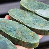1kg Raw New Zealand Greenstone / Pounamu Carving Slices (R14B440)