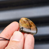 Natural Labradorite Pendant Necklace (1BBB281)