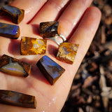 10pcs Raw Australian Boulder Opal Rub Parcel (S14B31)