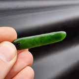 Natural Greenstone Pendant Necklace (AJJC2432)
