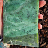 810g Raw Nephrite Jade Carving Slice (R14B664)
