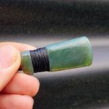 Nephrite Greenstone Toki Pendant Necklace (N333)