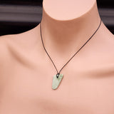New Zealand Greenstone Pounamu Pendant Necklace (AJJC2284)