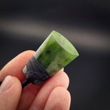 Natural Jade Toki Pendant Necklace (N2228)