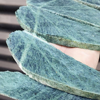 1kg Raw New Zealand Greenstone / Pounamu Carving Slices (R14B209)