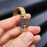 Australian Opal One Off Macrame Bracelet (1A3-808)