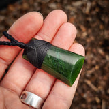 Natural Jade Toki Pendant Necklace (N1176)