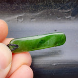 Natural Greenstone Pendant Necklace (AJJC2480)