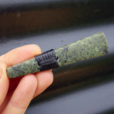 NZ Greenstone Pounamu Toki Pendant Necklace (N289)
