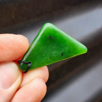 Natural Greenstone Pendant Necklace (AJJC2422)