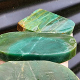 1kg PK Raw Nephrite Jade / Greenstone Carving Slices (R14B463)