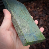 663g Raw Nephrite Jade Carving Slice (R14B650)