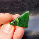 Natural Greenstone Pendant Necklace (AJJC2456)